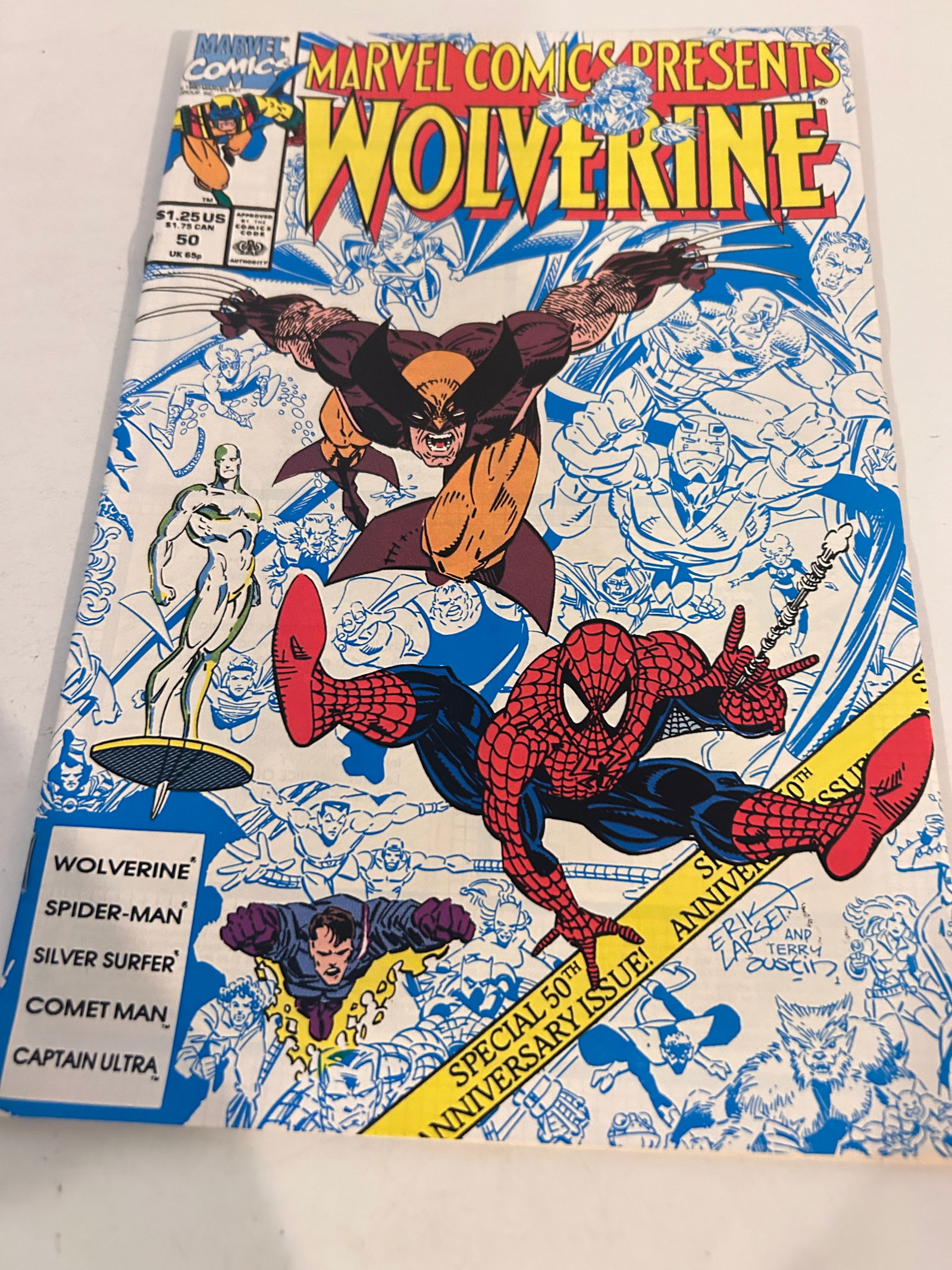 Vintage Comic Book Marvel Comics Presents # 50 (1 of 2)