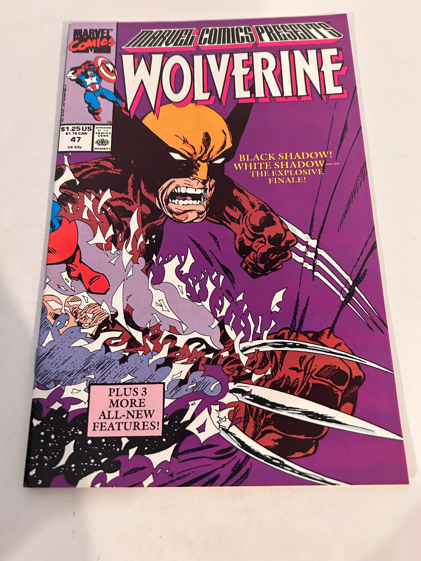 Vintage Comic Book Marvel Comics Presents # 47 (1 of 2)