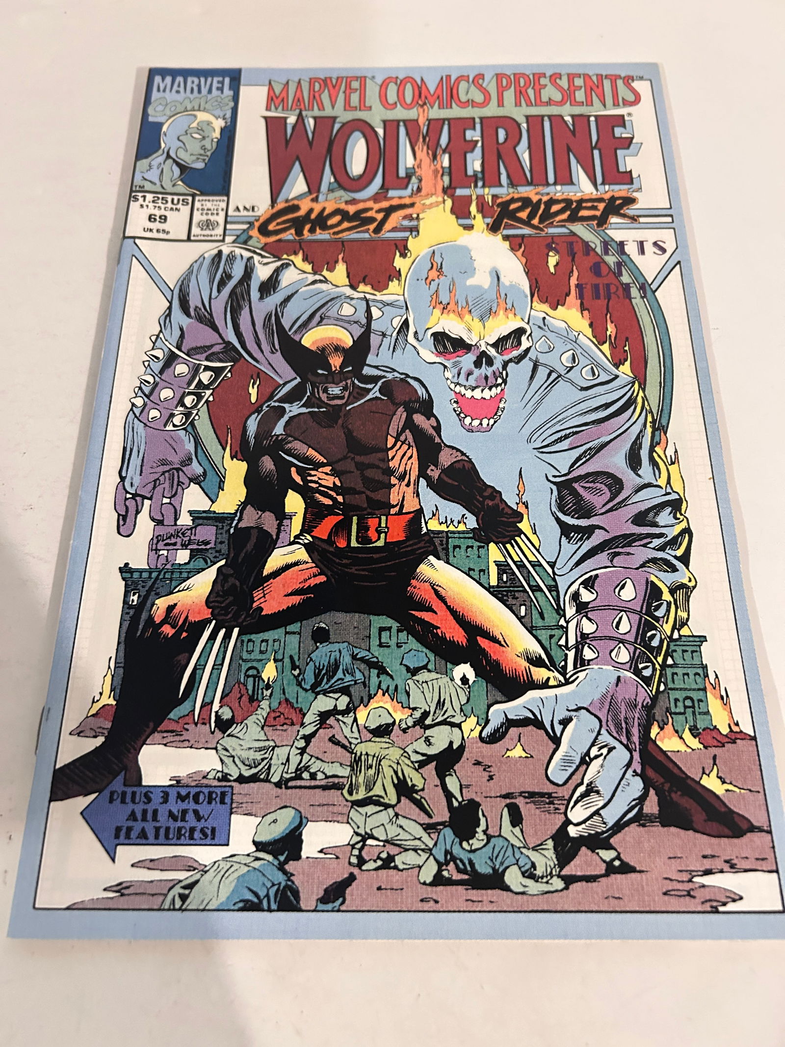 Vintage Comic Book Marvel Comics Presents # 69 (1 of 2)