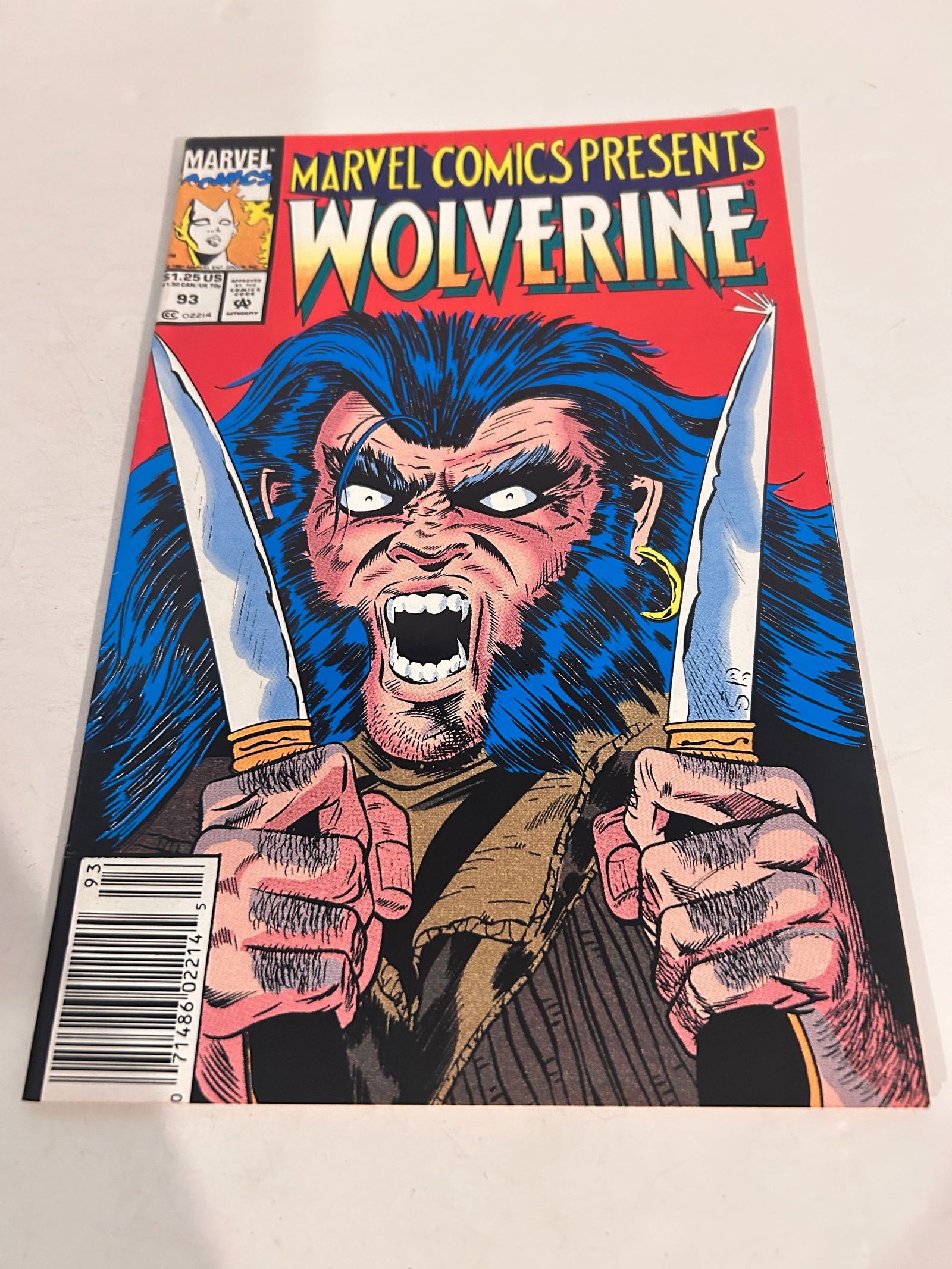 Vintage Comic Book Marvel Comics Presents # 93 (1 of 2)