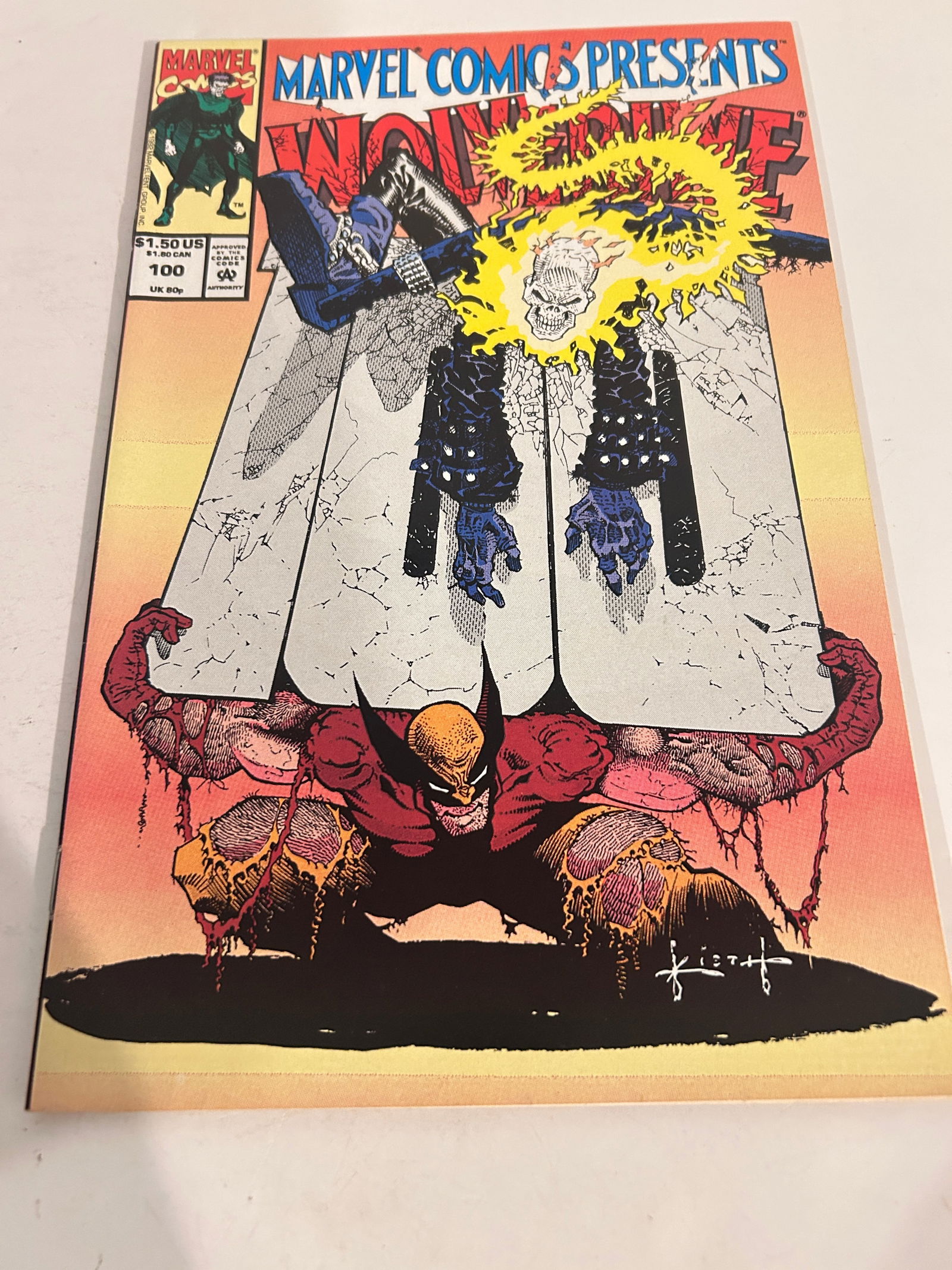 Vintage Comic Book Marvel Comics Presents # 100 (1 of 2)