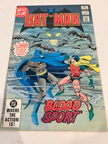 Vintage Comic Book Batman # 349