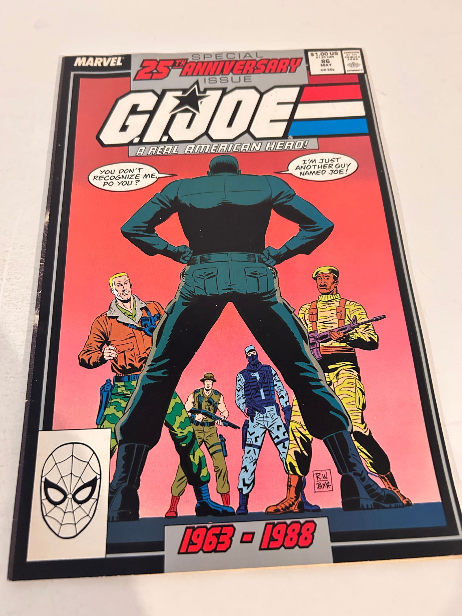 Vintage Comic Book G.I.JOE A Real American Hero # 86 (1 of 2)