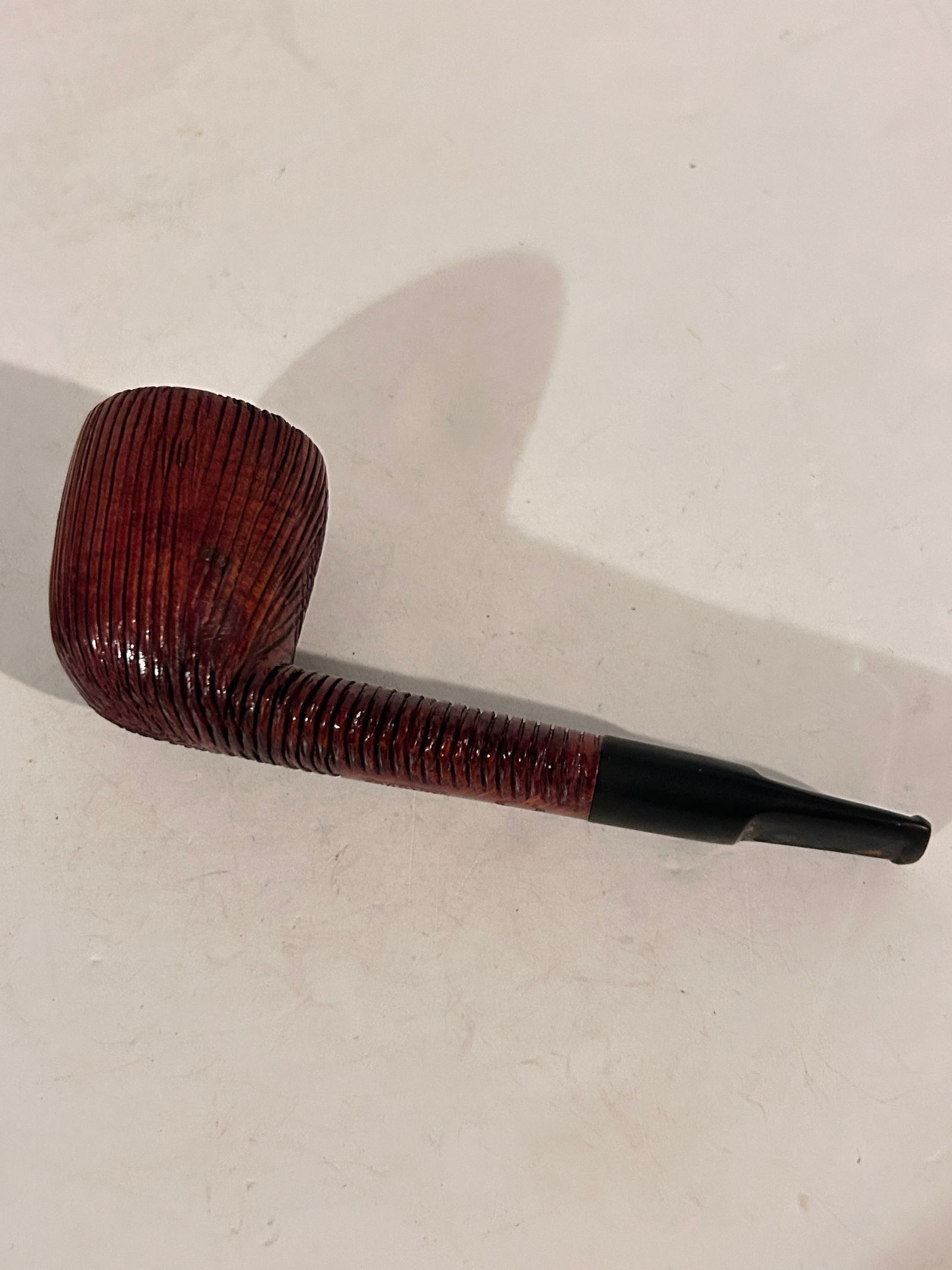 Shalom Briar Israel Rusticated Tobacco Smoking Pipe (1 of 6)