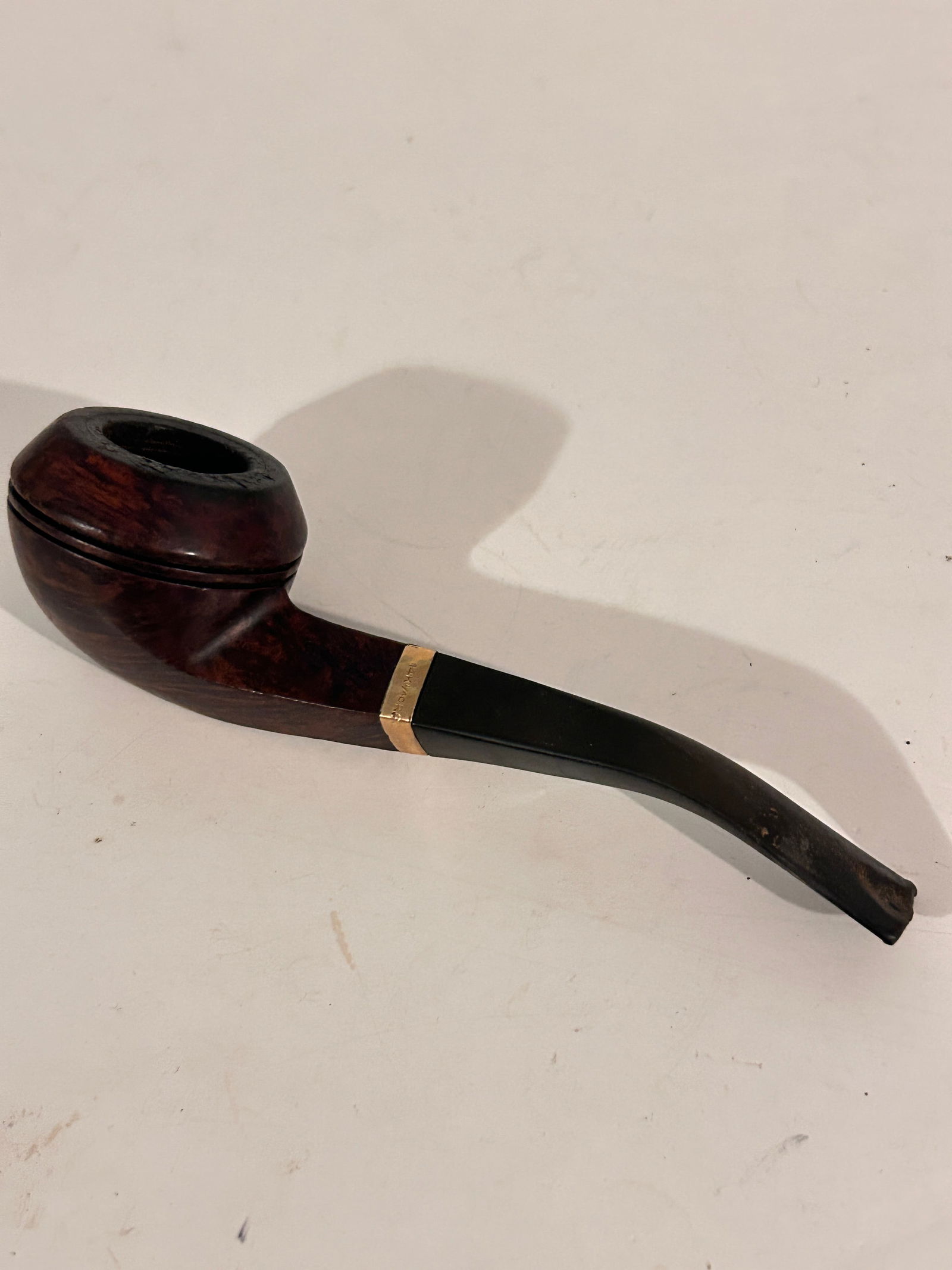 Vintage Gyers 14K Gold Filled pipe imported (1 of 7)