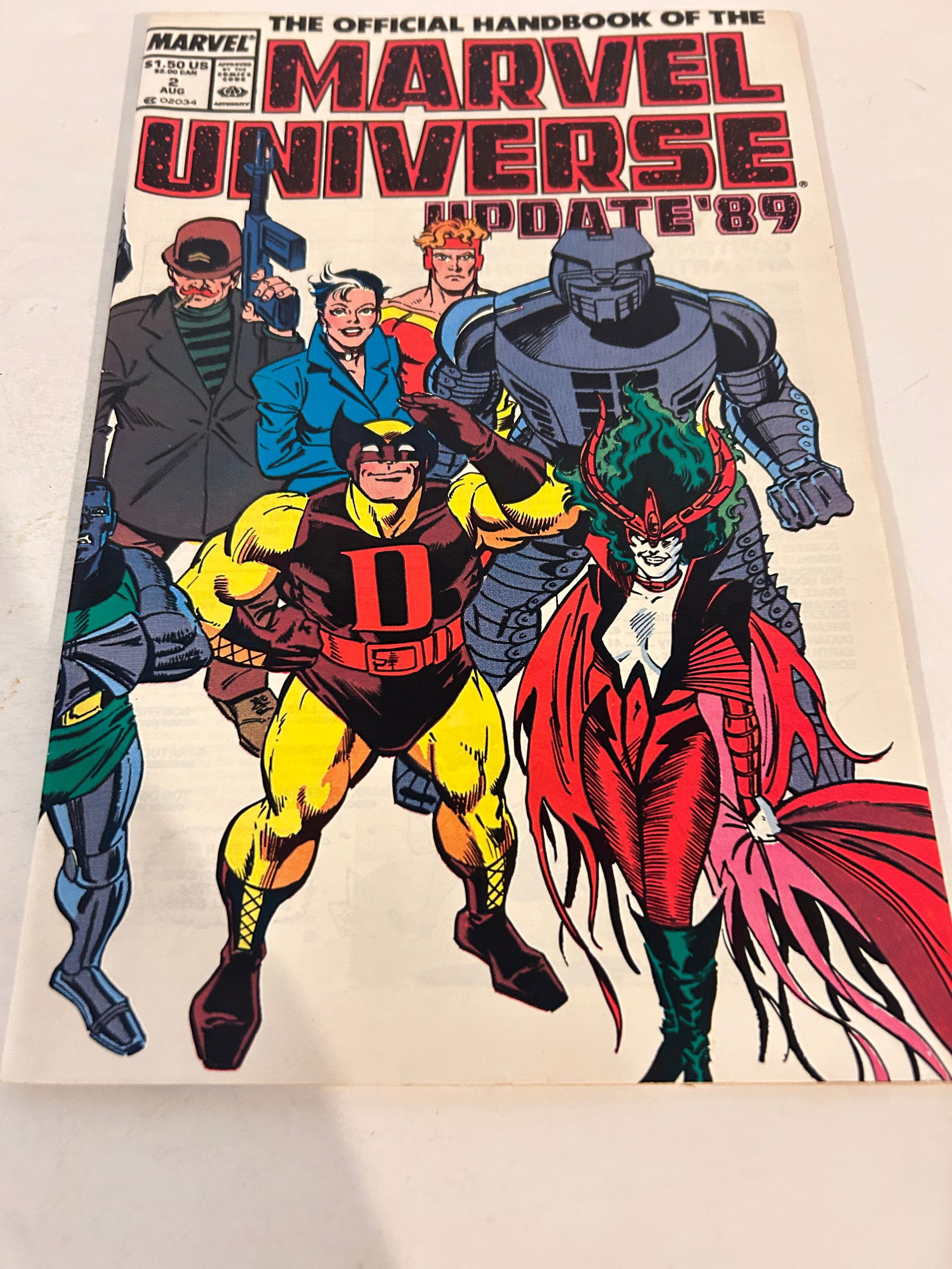 Vintage Comic Book Marvel Universe # 2 (1 of 2)
