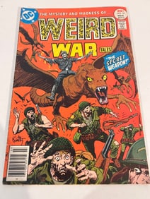 Vintage Comic Book Weird War tales # 51
