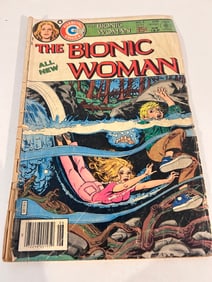 Vintage Comic Book The Bionic Woman # 5