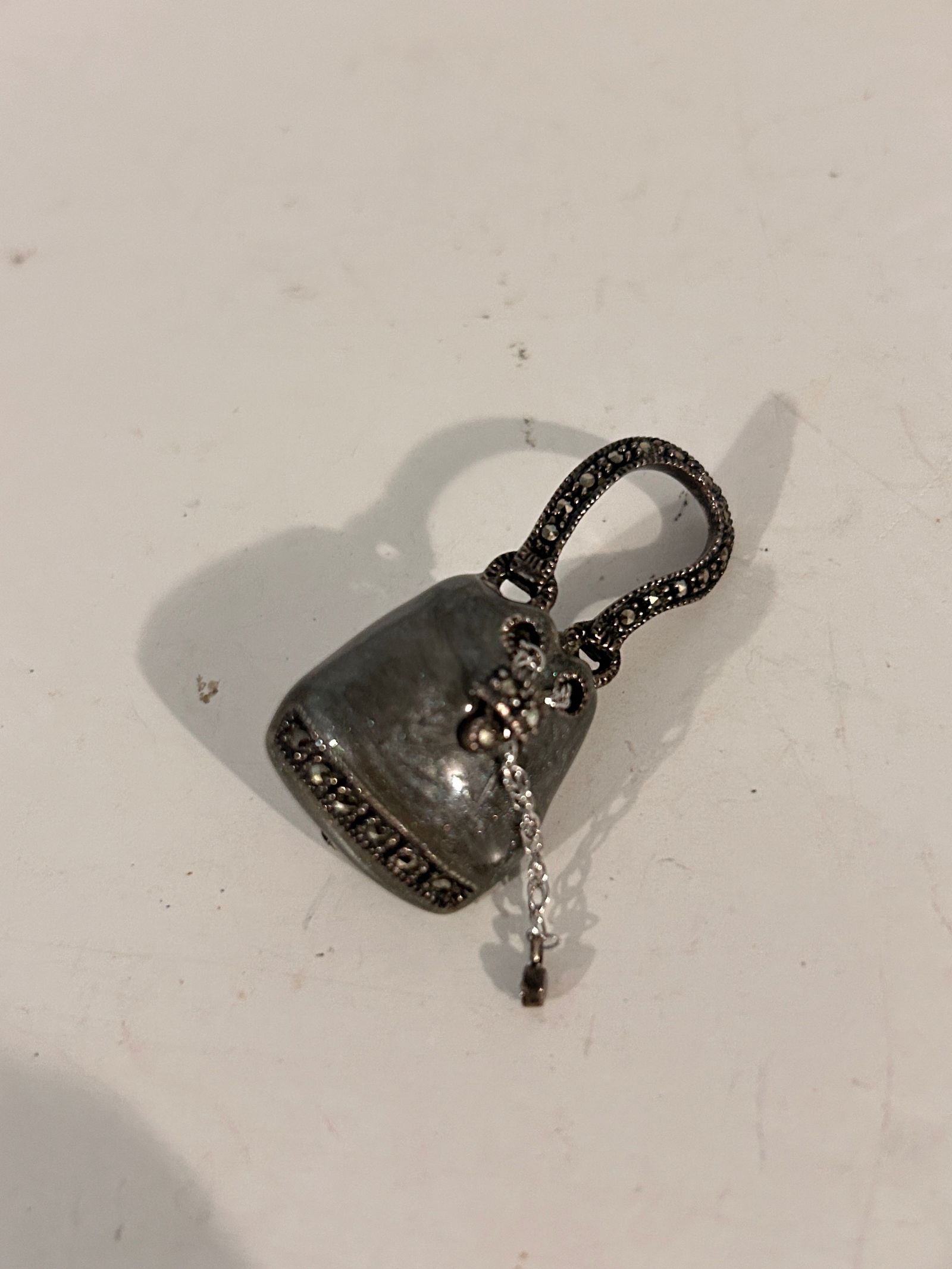 Signed JJ Judith Jack Sterling Silver 925 Marcasite purse: Signed JJ Judith Jack Sterling Silver 925 Marcasite purse Please view all photos as they are part of the description and condition of this Item, Feel free to contact me with questions or picture reque