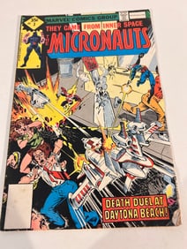 Vintage Comic Book Micronauts # 3