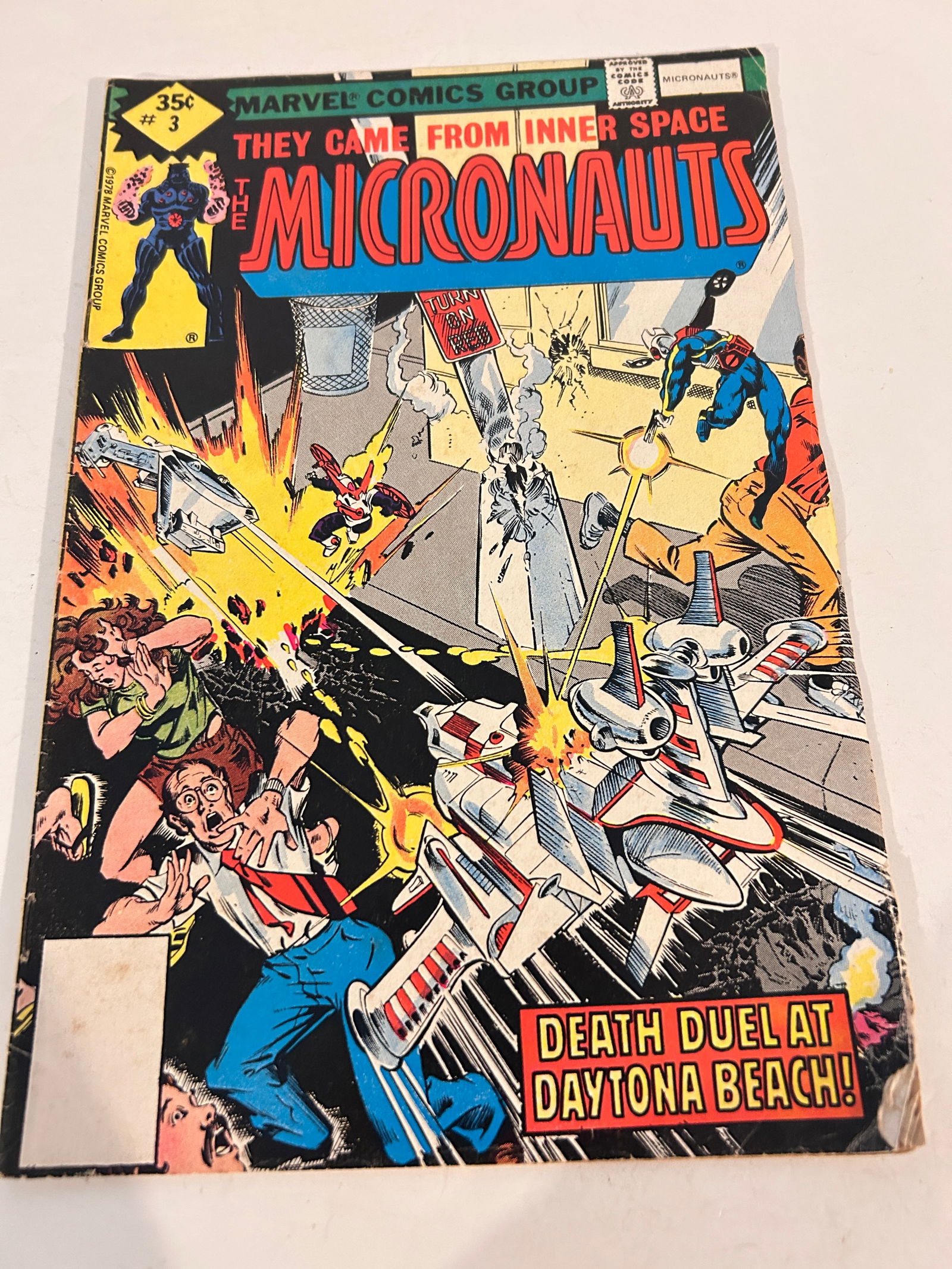 Vintage Comic Book Micronauts # 3 (1 of 2)