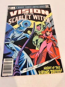 Vintage Comic Book Vision and the Scarlet Witch # 1