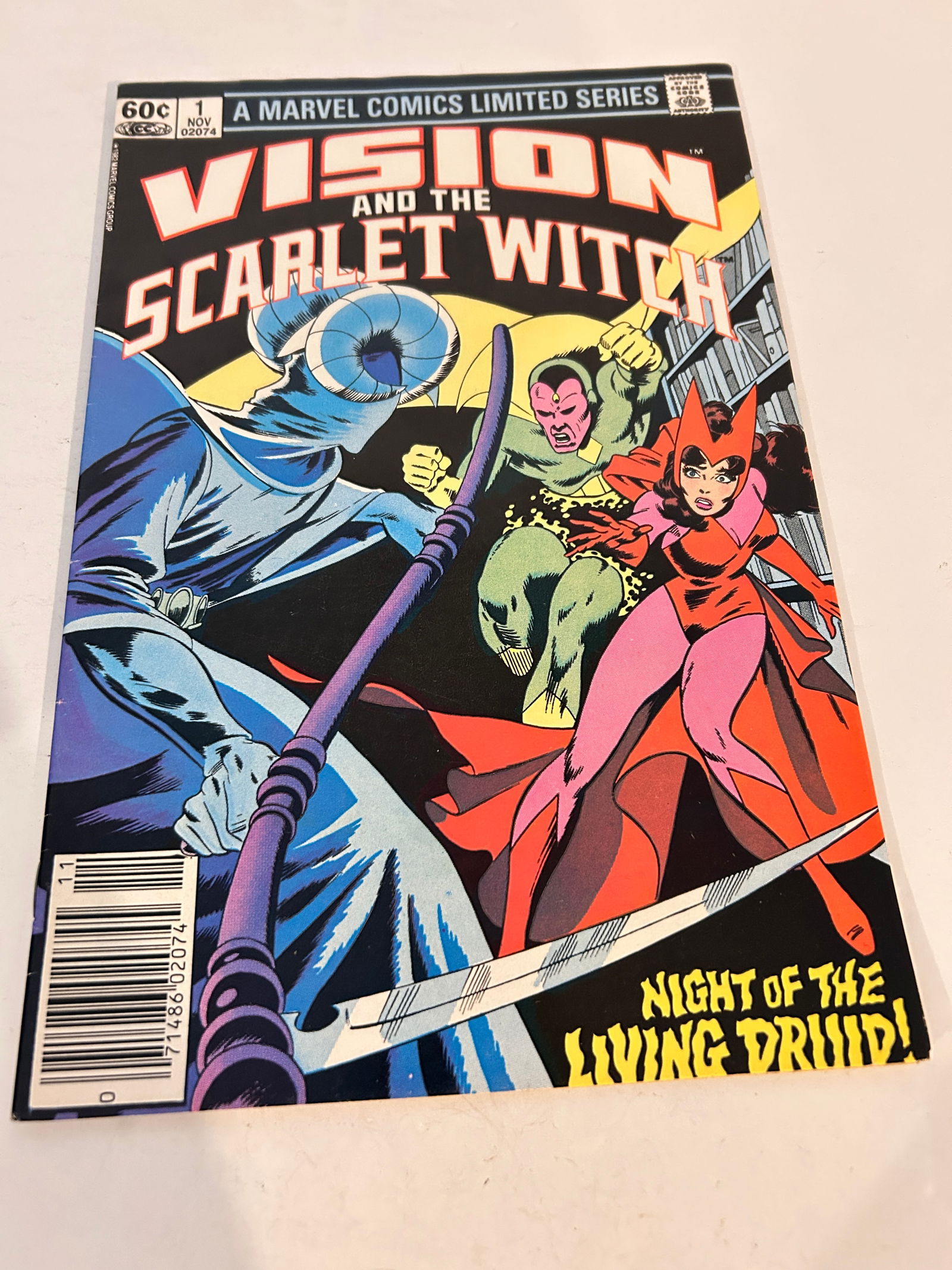 Vintage Comic Book Vision and the Scarlet Witch # 1 (1 of 2)