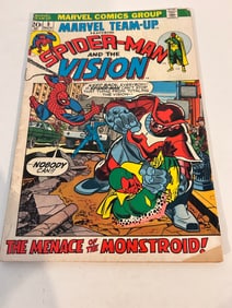 Vintage Comic Book Marvel Team-Up # 5