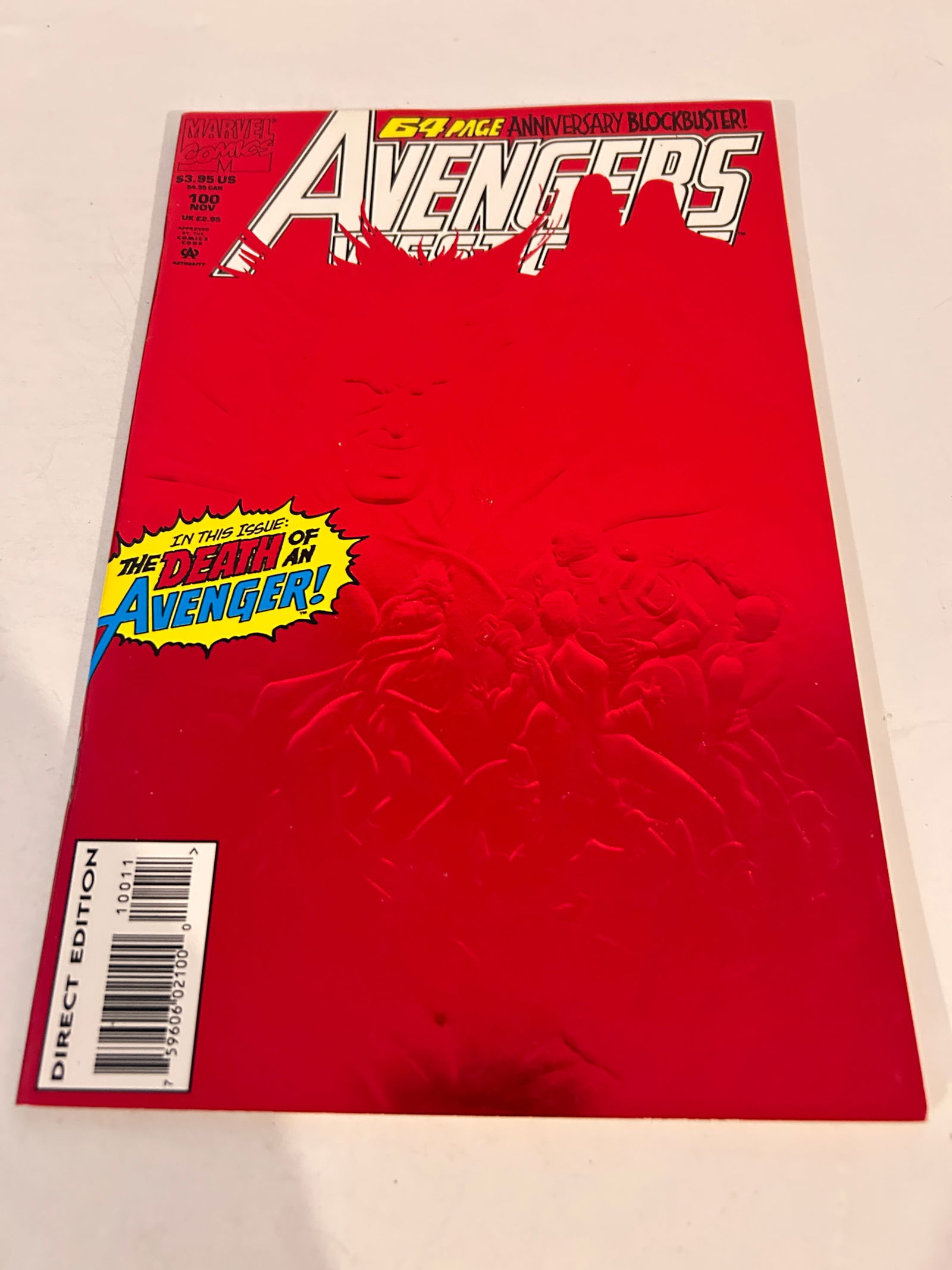 Vintage Comic Book Avengers # 100 (1 of 2)