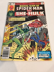 Vintage Comic Book Marvel Team-Up # 107