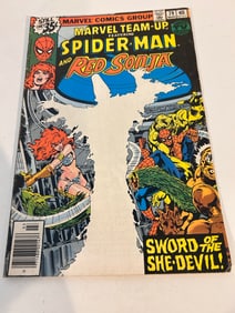 Vintage Comic Book Marvel Team-Up # 79