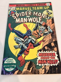 Vintage Comic Book Marvel Team-Up # 37
