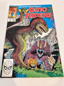 Vintage Comic Book Dino Riders # 3