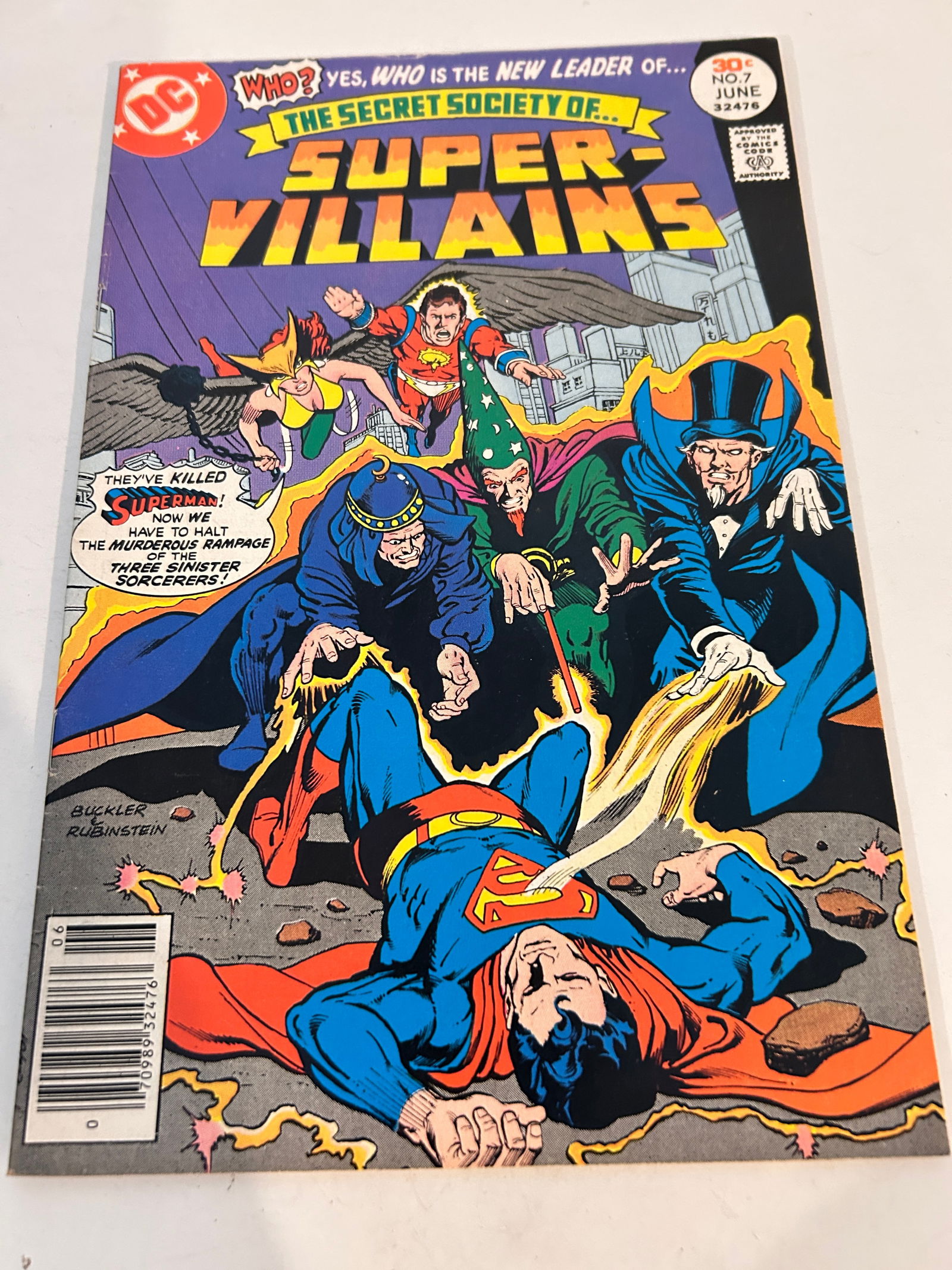 Vintage Comic Book Super-Villains # 7 (1 of 2)