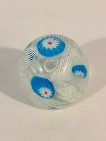 Vintage Glass Paper Weight