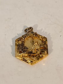 Vintage Sterling Silver Disneyland Pendant
