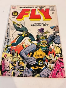 Vintage Comic Book Adventures of the FLY # 2
