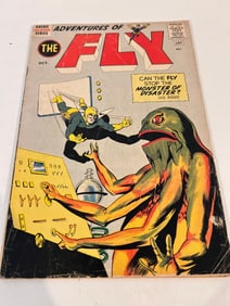 Vintage Comic Book Adventures of the FLY # 15