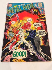 Vintage Comic Book the new Hunted Metal Men # 35