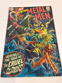 Vintage Comic Book the new Hunted Metal Men # 36