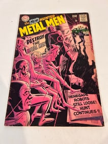 Vintage Comic Book the new Hunted Metal Men # 33