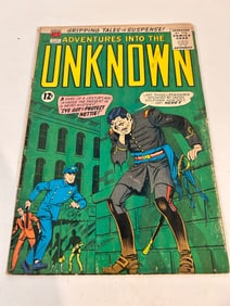 Vintage Comic Book Adventures into the Unknown # 147