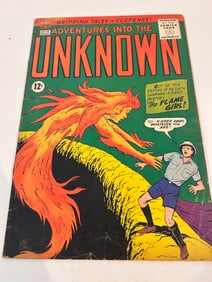 Vintage Comic Book Adventures into the Unknown # 138