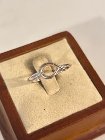 Vintage NVC Mexico 925 Sterling SIlver Ring Size 9