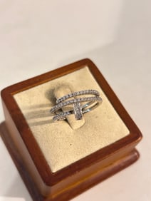 Vintage Sterling Silver Ring Size 9