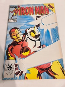Vintage Comic Book Iron Man # 197