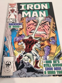 Vintage Comic Book Iron Man # 205