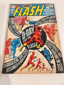 Vintage Comic Book The Flash # 187 Giant