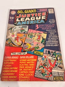 Vintage Comic Book Justice League of America Giant # 39