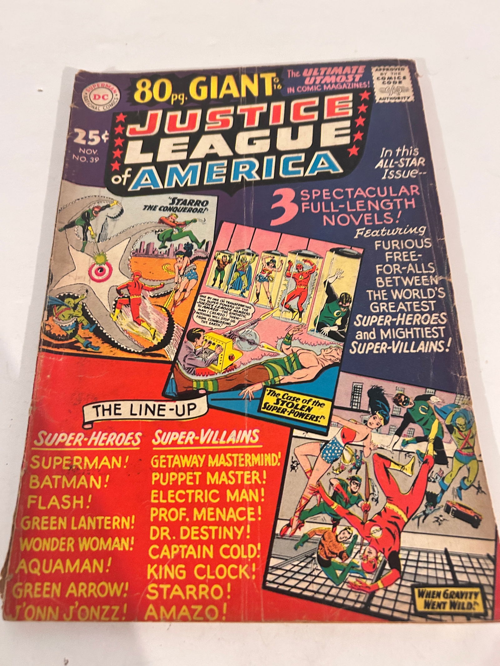 Vintage Comic Book Justice League of America Giant # 39 (1 of 2)
