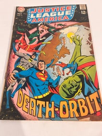 Vintage Comic Book Justice League of America # 71