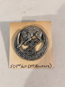 WWII 509th PIB Parachute Infantry Battalion 3rd