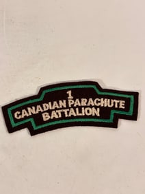 WW2 Canada 1st Canadian Parachute Battalion Airborne patch