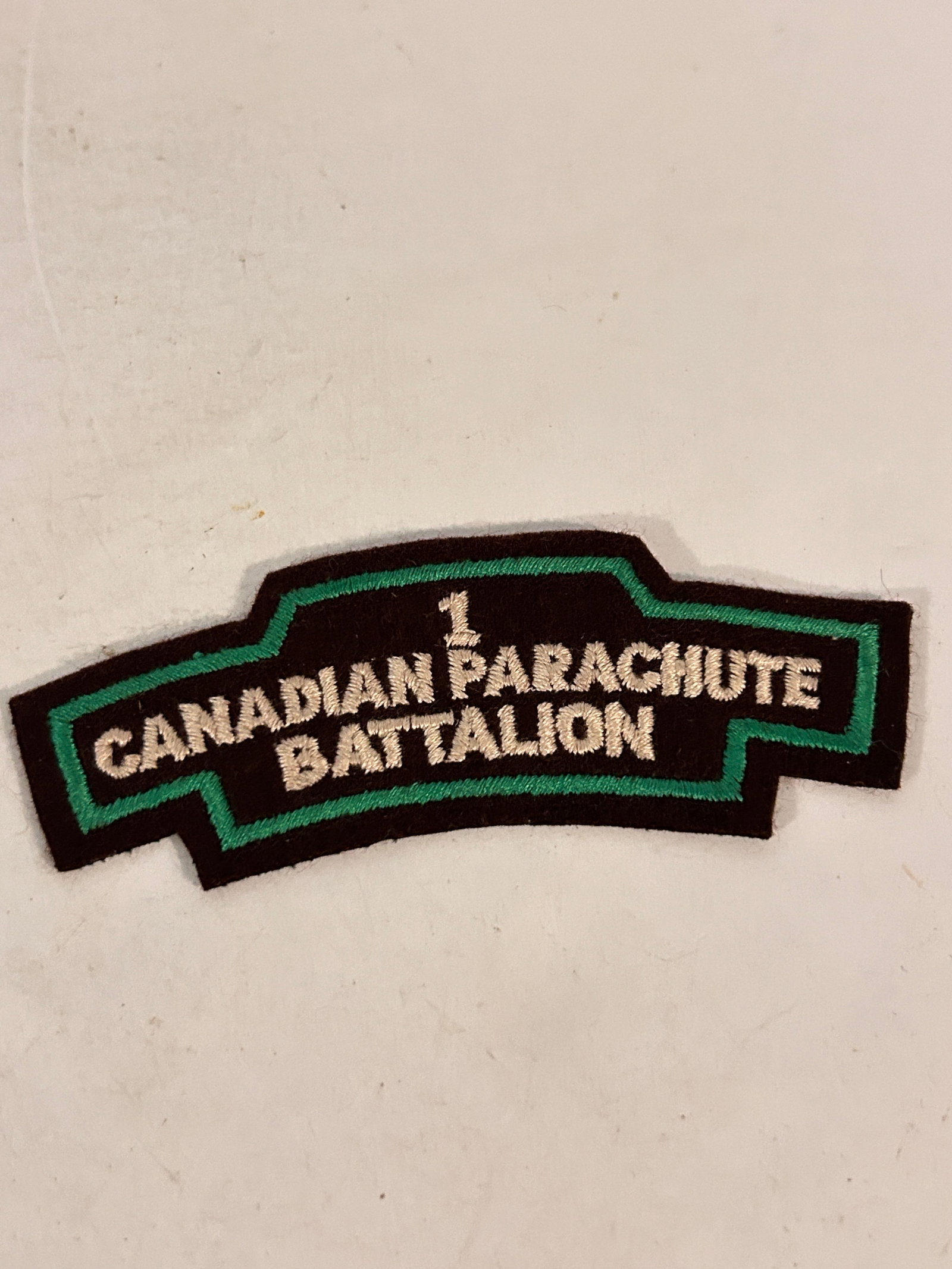 WW2 Canada 1st Canadian Parachute Battalion Airborne patch: WW2 Canada 1st Canadian Parachute Battalion Airborne patch Please view all photos as they are part of the description and condition of this Item, Feel free to contact me with questions or picture requ