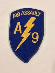 US Army Unit Patch A Company 9 Aviation Regiment Air Assault