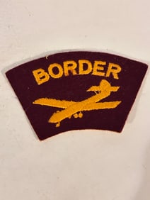 Border Regiment Glider Airborne Cloth Shoulder Title patch