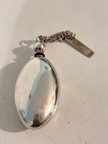 Vintage Sterling Silver Perfume Bottle Pendant