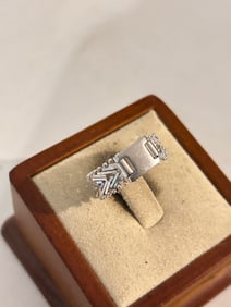 Vintage Sterling Silver Milor Ring Sz 7