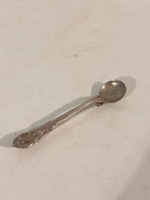 Vintage  Sterling Silver Gorham Snuuf Spoon Brooch 2 3/4"