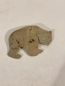Vintage Yellowstone National Park Bear Brooch